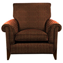 Duresta Cavendish Armchair Polka Burnt Orange